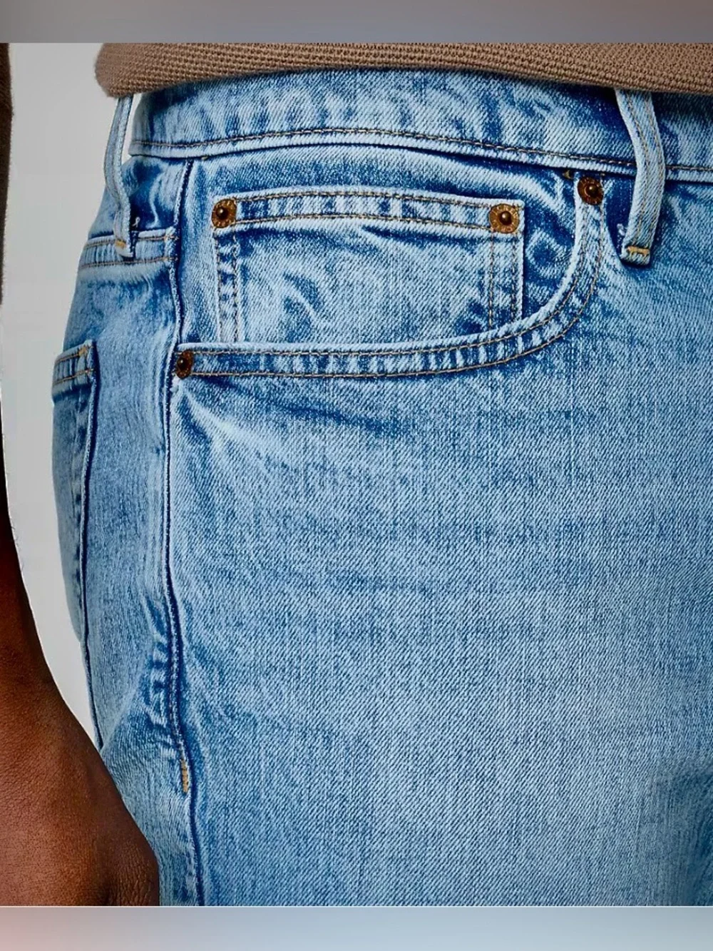 J. Crew Men’s Straight-fit Jean in Vintage Stretch  - CT931 - 36x32 - NWT